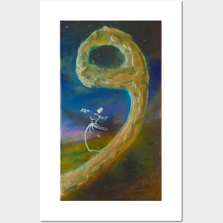 Waw-Whirling Dervishes – Rumi - 3 Posters and Art